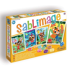 Песочные картинки - Звери музыканты (SentoSpherE, 8809) - миниатюра